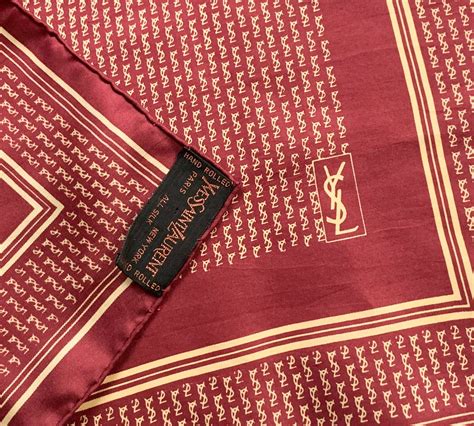 Custom Made YSL Scarf